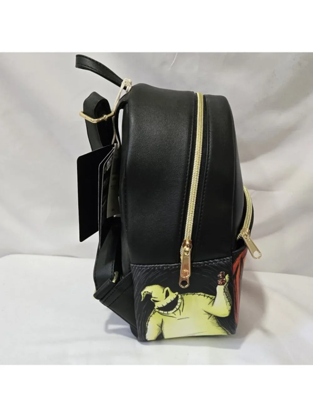 NWT Disney Nightmare Before Christmas Oogie's Boys Pumpkin Mini Backpack